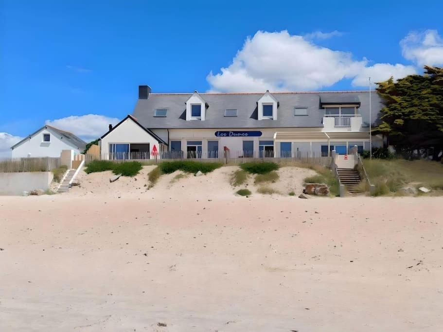 Appartement Pour 3 Personnes Sur La Plage Les Pieds Dans Leau Plonévez-Porzay Zewnętrze zdjęcie